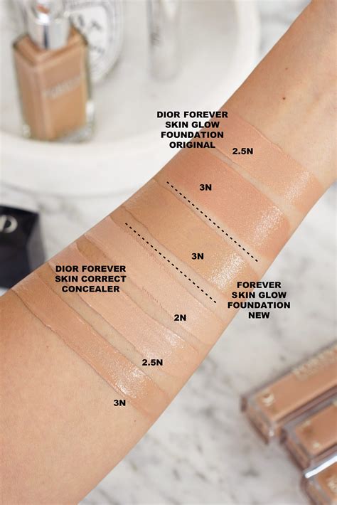 find my dior foundation shade|dior skin glow foundation shades.